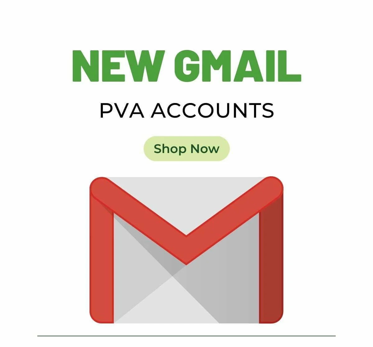 20 PVA Gmail Account